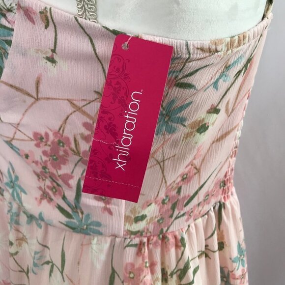 Xhilaration Pink Floral Dress - Picture 3 of 8